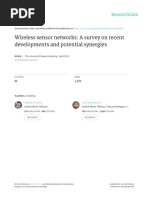 Wireless Sensor Networks- A Survey on Recent Developments and Potential Synergies - 2014