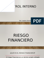 Riesgo Financiero