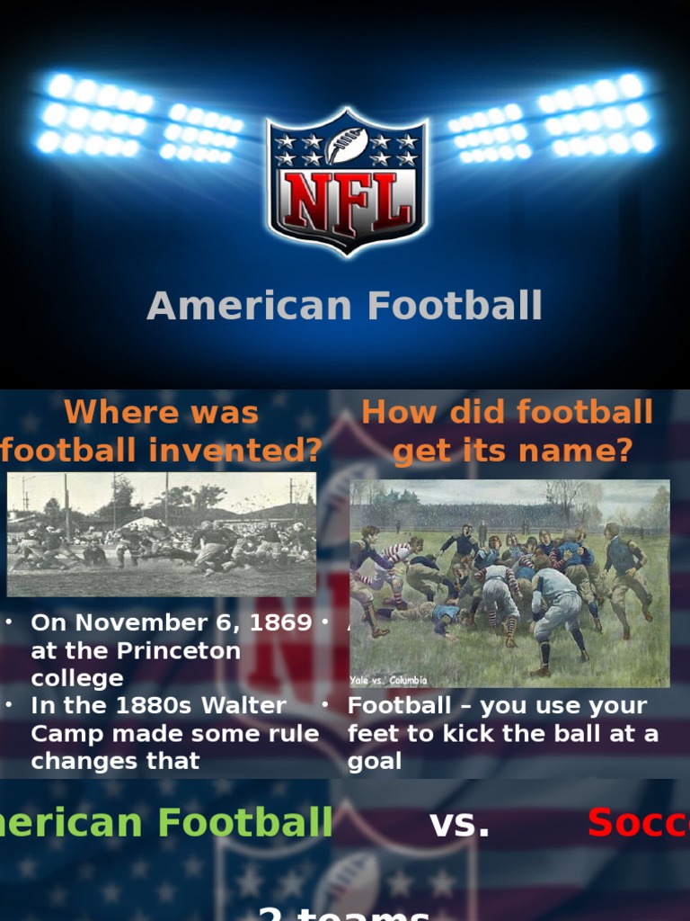 American Football Presentation Pdf