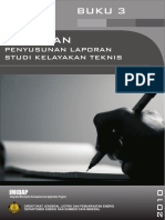 Buku 3 - Pedoman Penyusunan Laporan Studi Kelayakan Teknis