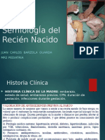 Semiología Del RN - Juan Barzola