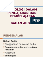 Topik 9 - Bahan Audio