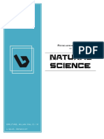 Natural Science: Research Work
