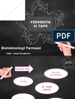 Fermentasi Tape