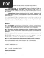 Instrução de Serviço - N 004