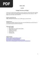 GEOL 1301 - Lab 06 - Geologic Struct & Maps