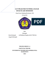 Laporan Praktikum Fisika Dasar Hukum Archimedes