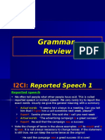 i2ci Grammar 9 Reported Speech