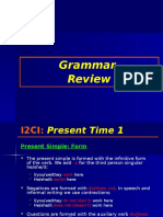 I2CI Grammar Present Time 1 and 2