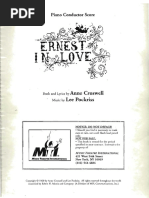 Ernest in Love - PC Score | PDF | Leisure