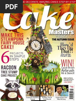 Cake Masters October 2016 Meringue Cakes