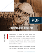 Utopia do corpo: o corpo como lugar utópico