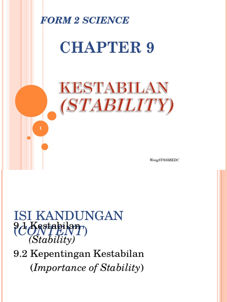Chapter 9 Stability | PDF