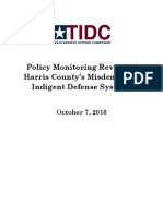 Review of Harris County's Misdemenor ID Systems - FINAL