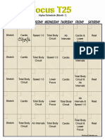 T25-Workout-Calendar Month 1 PDF
