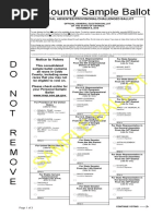 Download Sample Ballot for Cobb County Nov 8 Presidential Election by Ben Brasch SN327354243 doc pdf