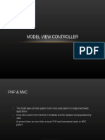 Model View Controller