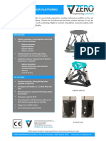 Motion Simulation Platforms Vzero Sixdyn Specs.1 PDF