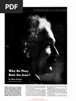 Why Do They Hate The Jews