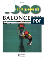 1000 Ejercicios y Juegos de Baloncesto