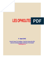 Cours D' Ophiolites Master 2015