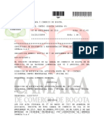 Certificado de Existencia Cetelca