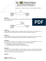 Problemas de Termodinámica y Balance de Materia