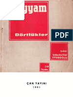 Hayyam - Dörtlükler - 1961 PDF