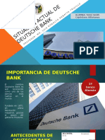 Situación Actual de Deutsche Bank
