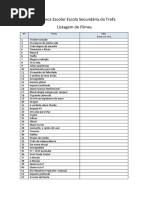 Listagem DVD ESTrofa