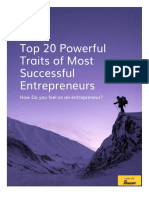 Top 20 Powerful Traits of Most Successful Entrepreneurs - Guide