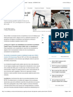 ¿Por qué baja el precio del petróleo cuando sube el dólar?