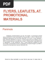 Download Flyers Leaflets At Promotional Materials by Dandrev Ausa SN327377301 doc pdf