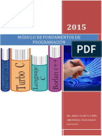 Modulo de Fundamento de Programación 2015