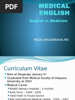 Medical English Presentation