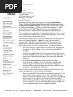 Letter to President Obama 2010-06-08
