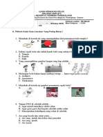 Soal Uts Pjok SMPLB-C Kls Viii