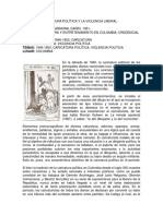 La Caricatura Política y La Violencia Liberal-Conservadora