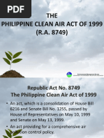 Philippine clean air act of 1999 image