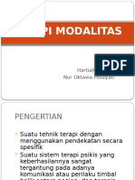 Terapi Modalitas