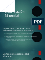 Distribución Binomial