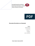 Escenarios Económicos en Venezuela