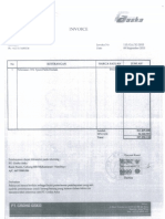 (KCT 1901) Invoice