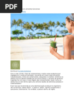 Um Dia de Detox Com Alimentos Funcionais