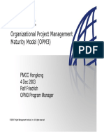 PMCC Hongkong 4 Dec 2003 Ralf Friedrich OPM3 Program Manager