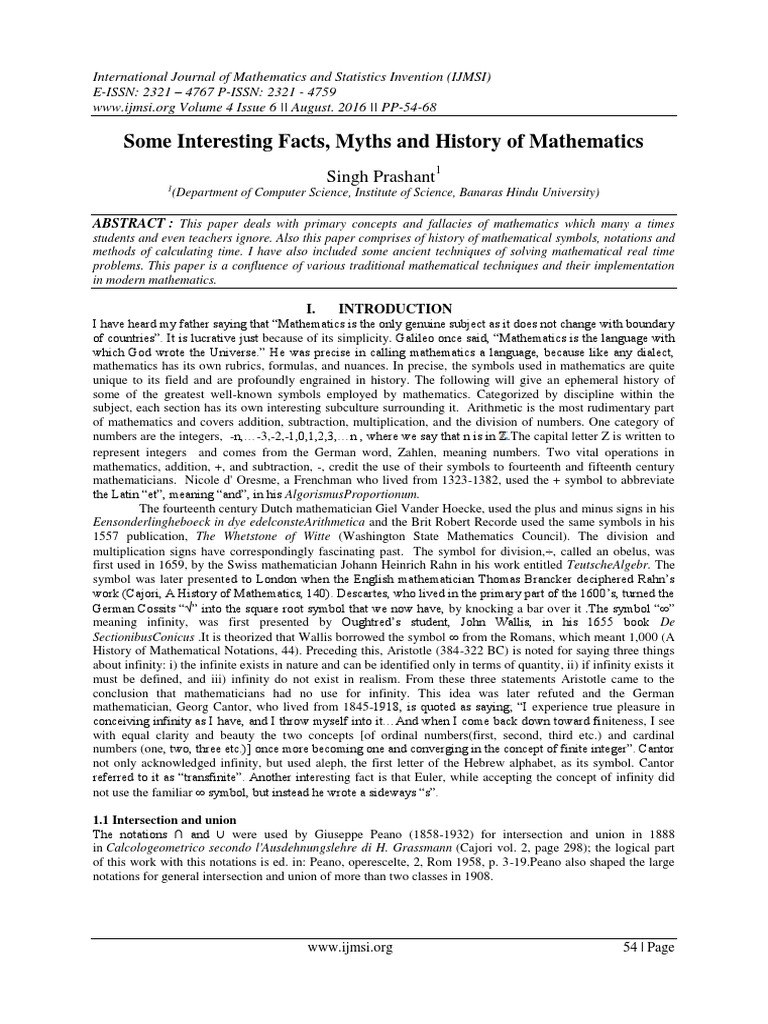 10 INTERESTING FACTS ABOUT MATHS PDF visual data 3