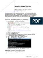 IS3230 Tutorial Week 02 Solution