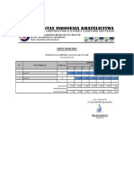 Jadwal Pengecoran