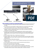 HS-9700 Multifunction Desktop Conference System