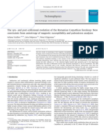 Iuliana Vasiliev Et Al. (2009)-The Syn- And Post-collisional Evolution of the Romanian Carpathian Foredeep